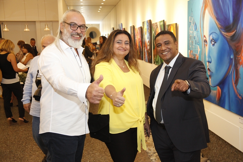 Opening of Nina Taher's Solo Exhibition 'Woman'